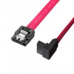  Sanwa Supply сверху L type серийный ATA3 кабель 0.7m TK-SATA3-07UL