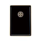  визитная карточка поддон маленький чёрный ( безграничный золотой ).tsu глициния 3901850200521