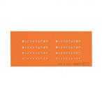  van ko шаблон L- маленький знак 3 10053