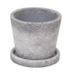 MURATAYA Pachi . pot M серый белый 1545