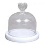  цветок организовать стекло купол Heart WH K-2700