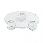  цветок организовать crystal шт. раунд прозрачный 160 K-2691