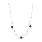 00370399to-so-(TOSO) занавески для тросик кисточка A65 wine red 1 шт. 