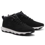 ティンバーランド トレッキングシューズ レザースニーカー メンズ ウィンザートレイル ミッド 本革 WINSOR TRAIL MID A5TXG（ブラックヌバック） 28.0cm