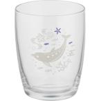 ショッピングアルター アルタ Artha グラス 色変わりグラス イルカ 250ml 日本製 ソーダガラス 17℃以下で絵柄が変わる AR0604388