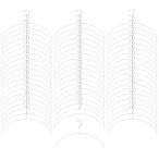 マワ すべり落ちない ハンガー 人体ハンガー ドイツ製 60本組 ホワイト 120240 10年