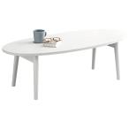  Hagi . low стол стол эллипс складной натуральное дерево японский ясень использование белый конечный продукт ширина 95 глубина 40 высота 32 MT-6420WS