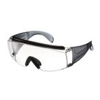 山本光学 YAMAMOTO NO.331 メガネの上からかけられる オーバーグラスタイプ保護めがね 上部クッションバー&ノーズパッド付き ワイド