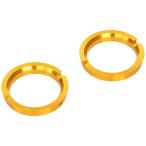 KYO-EI [.. промышленность ] HUB CENTRIC RING 67mm/54mm 2 штук входит tsuba есть алюминиевый / Gold U6754