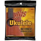 ghs ウクレレ弦 HAWAIIAN UKULELE/ハワイアンウクレレ (コンサート/スタンダード) ブラックナイロン H-10