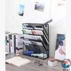  настольный место хранения подставка 6 уровень сетка metal документы tray файл подставка A4 файл папка - газета журнал 
