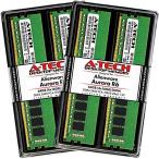 送料無料 A-Tech 64GB (4x16GB) RAM for Alienware Aurora R6 | DDR4 2400MHz DIMM PC4-19200 288-Pin CL17 1.2V Non-ECC Unbuffered Max Memory