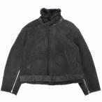 YOKE yoke 21AW DETACHABLE COLLAR BOMBER JACKET мутон жакет 3 уголь 