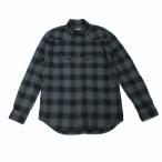 RUDEGALLERY ルードギャラリー 24SS CHECK WESTERN SHIRT チェックウエスタンシャツ 2 ブルー