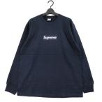 Supreme シュプリーム 20AW Box Logo L/S Tee ボックスロゴ 長袖Tシャツ L ネイビー