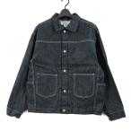 SASSAFRAS ササフラス 24SS Gardeners Jacket - 8.5oz WORK DENIM ガーデナジャケット S インディゴ