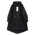 UNDERCOVER アンダーカバー 24SS CoウェザーZIPモッズコート 2 ブラック