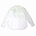 COMME des GARCONS SHIRT コムデギャルソンシャツ 24AW ヘリンボーン シャツ S ホワイト