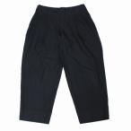 COMME des GARCONS HOMME PLUS コム デ ギャルソン オム プリュス 18SS ポリエステル縮絨2タックパンツ XS ブラック