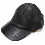 STUSSY ステューシー 25SS LOW PROFILE LEATHER STRAPBACK レザー キャップ ブラック