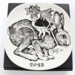 higchiyuuko Boris смешанные товары магазин 2023 Kutani year plate тарелка белый 