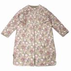 CAROLINA GLASER カロリナ グレイサー フラワー リバーシブル ボアコート ベージュ