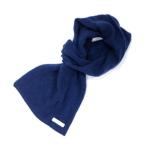 ショッピングアーメン ARMEN アーメン 24AW WOOL CASHMERE LOOP SCARF ウールカシミアループスカーフ マフラー ネイビー