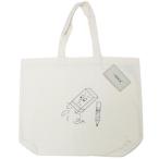 YAECA × KEN KAGAMI Yaeca .. прекрасный .30902 Print Bag принт сумка ERASER ONE "теплый" белый 