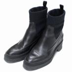 HERMES エルメス VADROUILLE  ヴァンダル ブーツ 37 1/2 ブラック