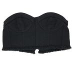 MAISON SPECIAL mezzo n специальный 23SS Tweed Bustier твид бюстье F черный 