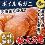 毛ガニ 特大 北海道 オホーツク産一級品 1kg 2尾×500g 最高級3特グレード堅蟹 ボイル 毛がに 毛蟹 ギフト かに カニ 蟹
