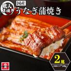 国産うなぎ蒲焼 2尾 (1本約140g)  1本焼き 最高級 鰻 ウナギ お中元