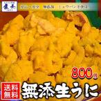 うに 雲丹 冷凍生うに 無添加 800g（100g×8P）ミョウバン不使用 AAグレード ウニ 安心・安全 うに丼16杯分 寿司 北海丼