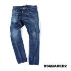 DSQUARED2 ディースクエアード メンズ デニムパンツ TIDY BIKER JEAN バイカー インディゴ 国内正規品