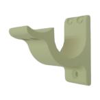  белый медведь необычность форма держатель L.35Φ слоновая кость [BR-81]