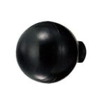  белый медведь PC мяч ручка регулировки чёрный [P-2]