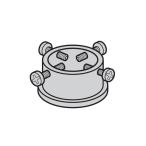 パナソニック Panasonic 浄水器 アルカリイオン整水器 取付金具 ねじ4本付 PRV-C8615M