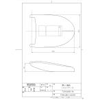 TOTO сиденье для унитаза * рейс крышка брать . изменение детали TCM1496-1N 15 Neo rest RH для рейс крышка опция * Home сопутствующие товары 