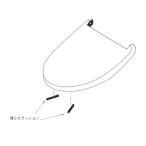 TOTO パーツ【TCM7936#NW1】 便フタ組品（エロンゲート）ホワイト 部材