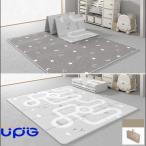 ベビープレイマット 150x180x2.0cm 折りたたみ フロアマット おしゃれ プレイマット 無地 純色 安全 無毒 無味 子供 遊び