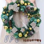 クリスマス花輪 クリスマスリース 玄関リース ドア 窓 オーナメント インテリア 華やか 可愛い クリスマス デコレーション ディスプレイ おしゃれ