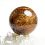 Yahoo! Yahoo!ショッピング(ヤフー ショッピング)ゴールドルチルクォーツ （約29.7mm） タイチンルチル 丸玉 スフィア ブラジル バイーア州 ノーヴォオリゾンテ産 ルチルクォーツ 原石 天然石 パワーストーン