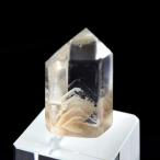 ファントムクォーツ (約15.6g) ミニ ポイント 六角柱 置物 ファントム水晶 幻影水晶 ホワイトファントム ポリッシュポイント 天然石 パワーストーン