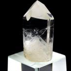 ファントムクォーツ (約17.8g) ミニ ポイント 六角柱 置物 ファントム水晶 幻影水晶 ホワイトファントム ポリッシュポイント 天然石 パワーストーン