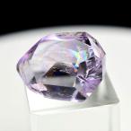 虹入り ラベンダーアメジスト (約14.7g)  ラフ ルース タンブル ブラジル産 紫水晶 エクストラグレード ラベンダー レインボー 天然石 パワーストーン