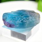 ブルーフローライト ラフ原石 (約67.5g)  アフガニスタン産 ブルー フローライト 蛍石 天然石 原石