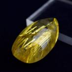 Yahoo! Yahoo!ショッピング(ヤフー ショッピング)ゴールドルチルクォーツ （約9.2g） ルース タンブル ブラジル バイーア州 ノーヴォオリゾンテ産 裸石 太陽ルチル マクラメ 天然石 パワーストーン