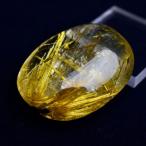 Yahoo! Yahoo!ショッピング(ヤフー ショッピング)ゴールドルチルクォーツ （約28.2g） ルース タンブル ブラジル バイーア州 ノーヴォオリゾンテ産 裸石 太陽ルチル マクラメ 天然石 パワーストーン