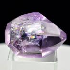 虹入り ラベンダーアメジスト (約34.2g) EXグレード ラフ 不定形カット ルース タンブル ブラジル産 ラベンダー レインボー 裸石 天然石 パワーストーン