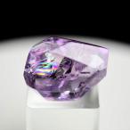 虹入り ラベンダーアメジスト (約22.9g) EXグレード ラフ 不定形カット ルース タンブル ブラジル産 ラベンダー レインボー 裸石 天然石 パワーストーン